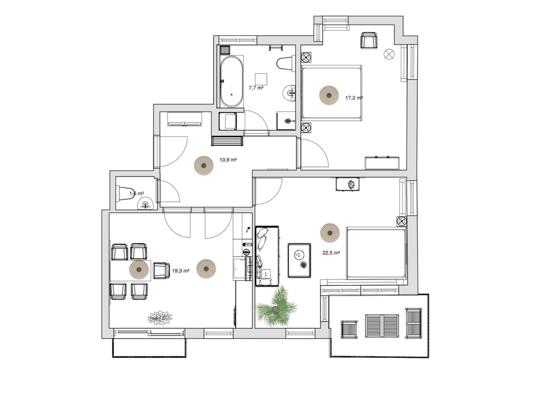 Pineapple Apartments Dresden Zwinger VIII - 85 Qm - 1X Free Parking Exteriör bild